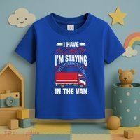 Funny IM Staying In Tha Van Phasmophobia Gift Toddler T-Shirt thumb 3