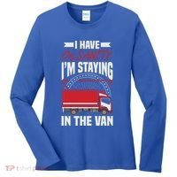 Funny IM Staying In Tha Van Phasmophobia Gift Women's Long Sleeve Shirt thumb 0