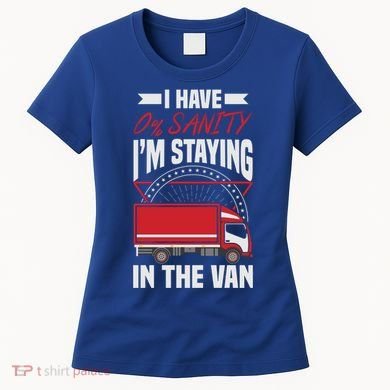 Funny IM Staying In Tha Van Phasmophobia Gift Women's T-Shirt