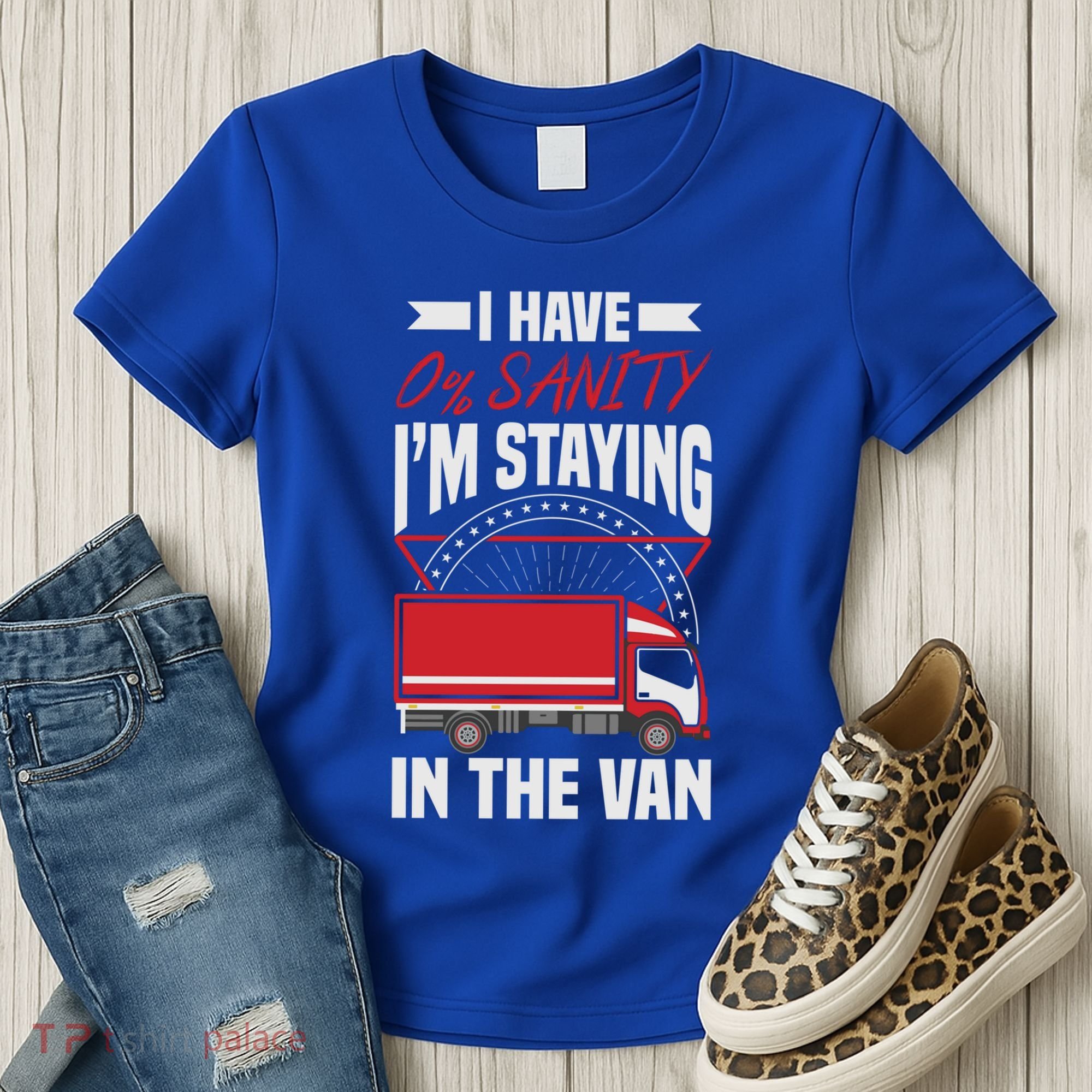 Funny IM Staying In Tha Van Phasmophobia Gift Women's T-Shirt
