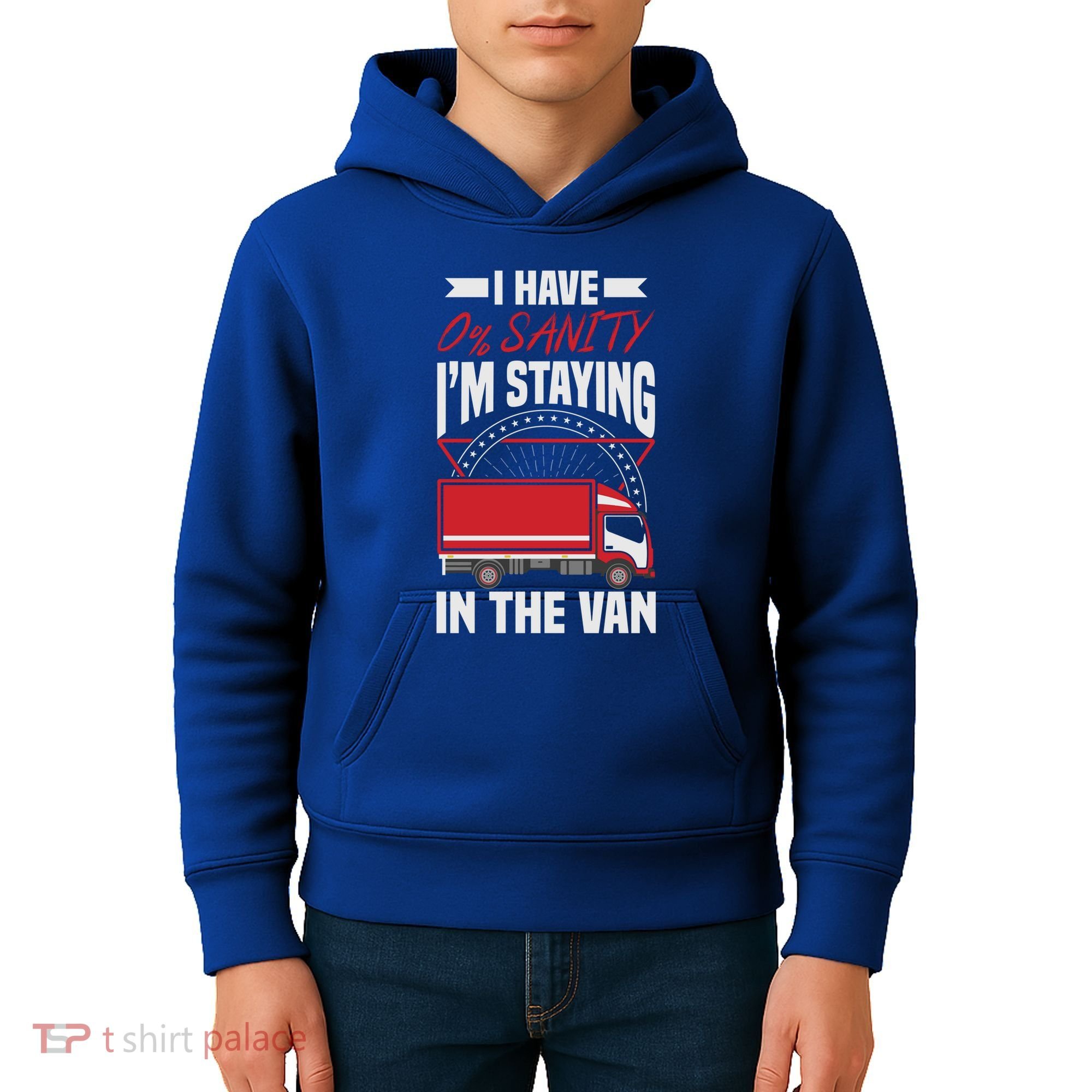 Funny IM Staying In Tha Van Phasmophobia Gift Kids Hoodie