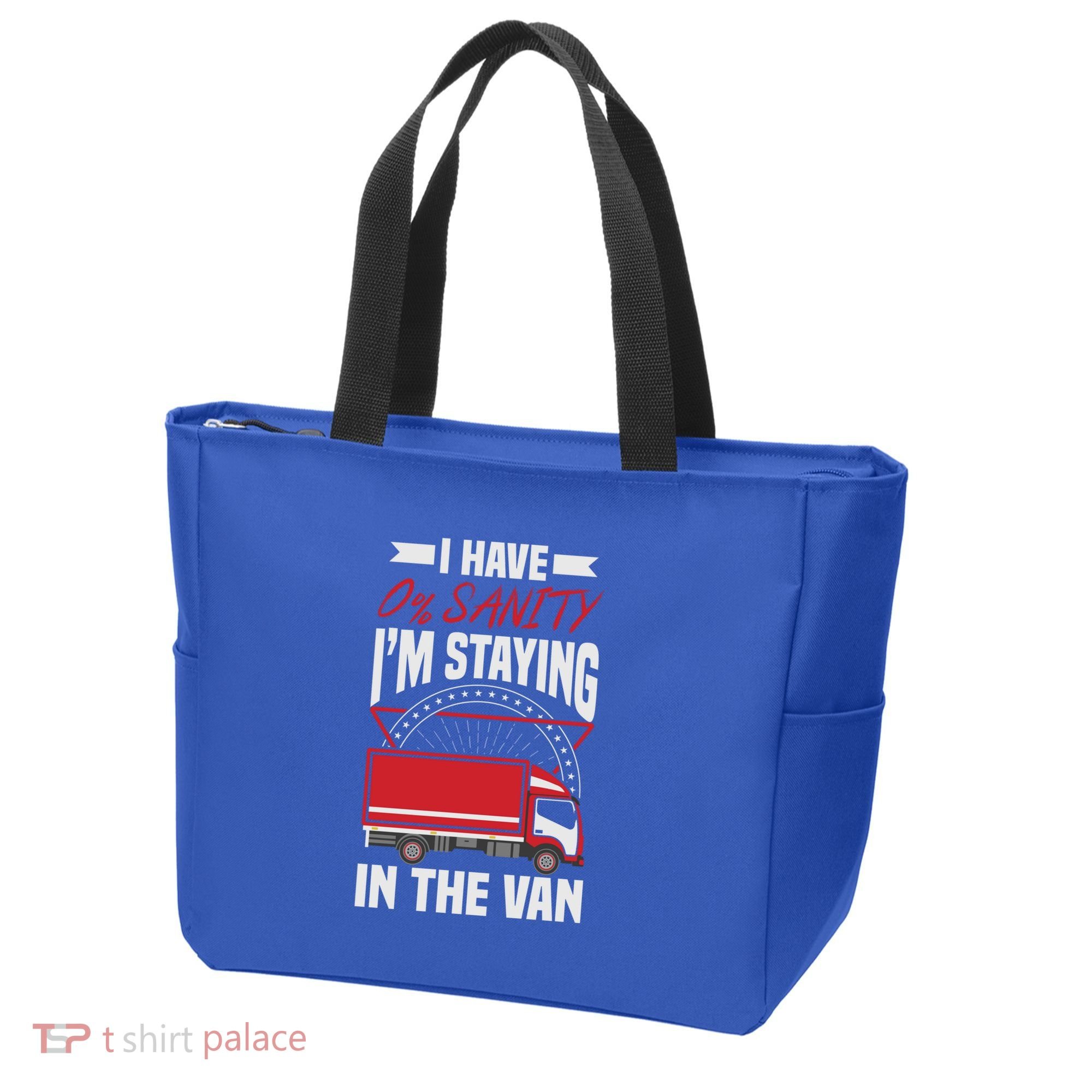 Funny IM Staying In Tha Van Phasmophobia Gift Tote Bag