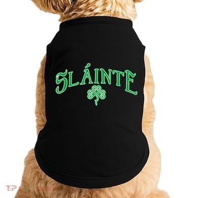 Funny Irish Slainte Gaelic Cheers Gift Doggie Tank