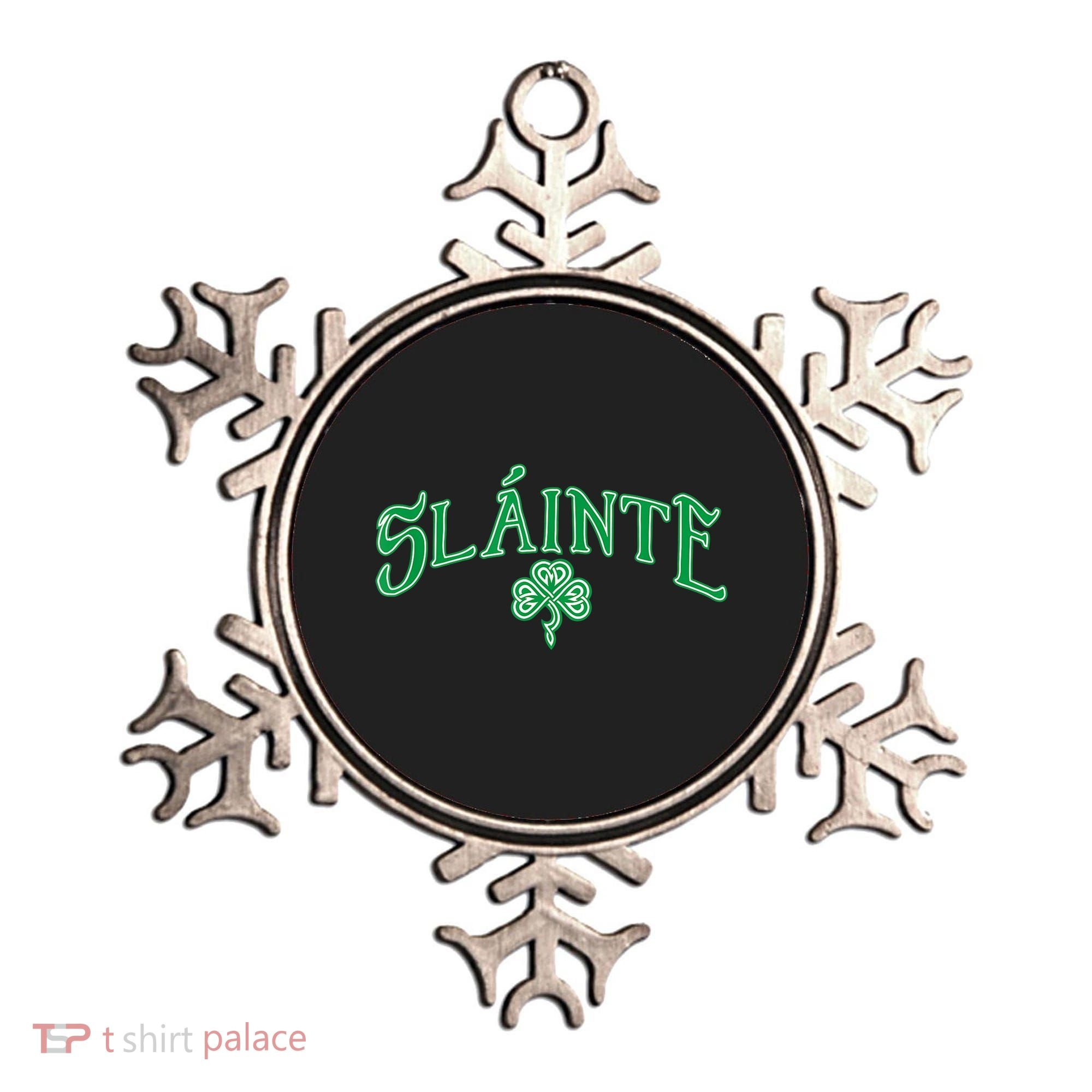 Funny Irish Slainte Gaelic Cheers Gift Ornament