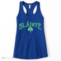 Funny Irish Slainte Gaelic Cheers Gift Women's Tank Top thumb 0