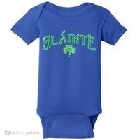 Funny Irish Slainte Gaelic Cheers Gift Baby Bodysuit thumb 0