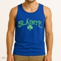 Funny Irish Slainte Gaelic Cheers Gift Tank Top thumb 3