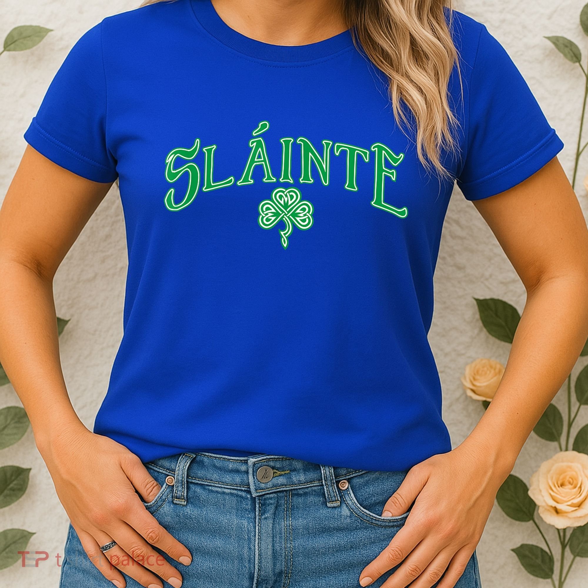 Funny Irish Slainte Gaelic Cheers Gift Women's T-Shirt