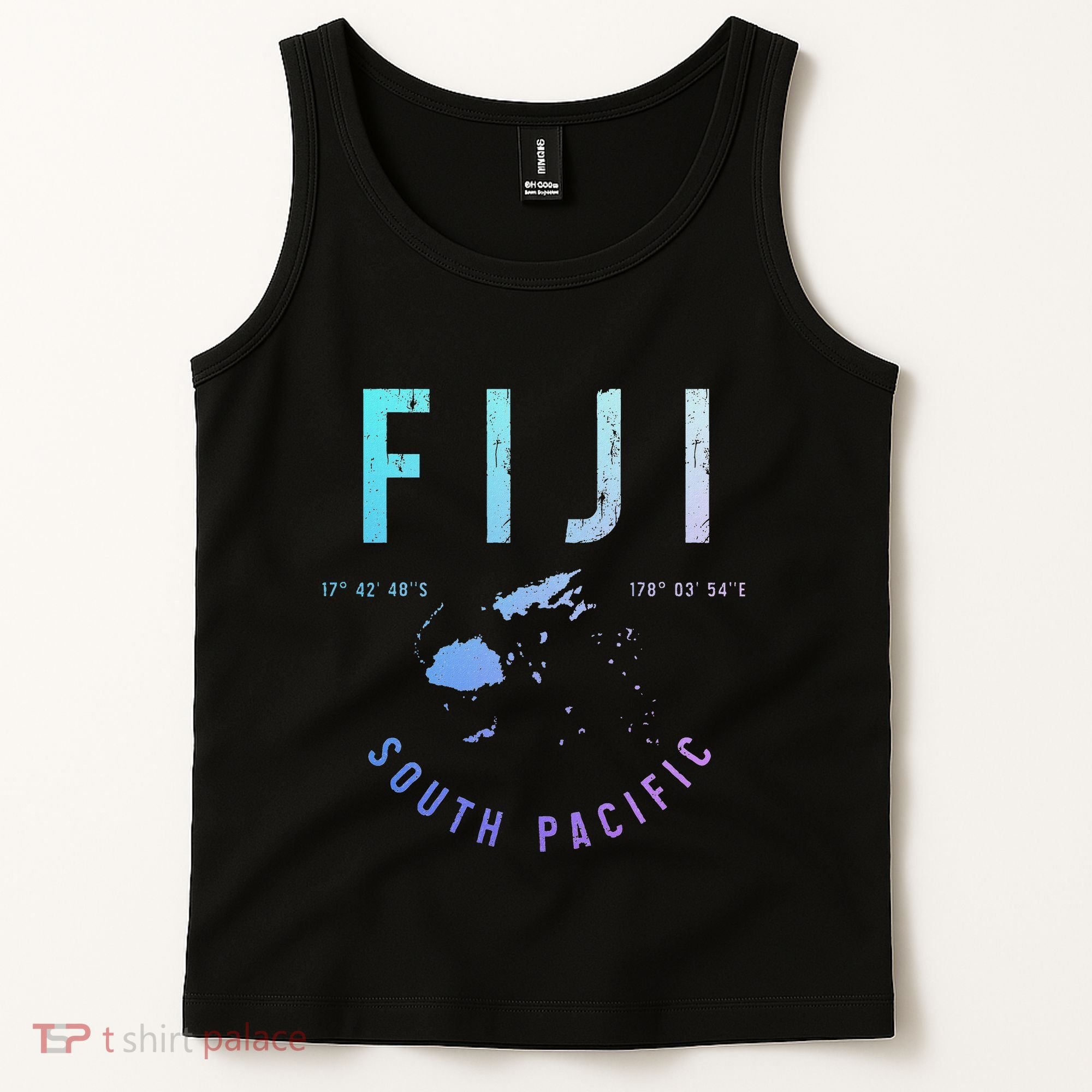 Fiji Islands South Sea Fiji Islands Souvenir Tank Top