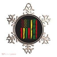 Free Ish Since 1865 With Pan African Flag For Juneteenth Ornament thumb 0