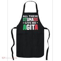 Funny Italian Saying All These Stunads Give Me Agita Apron thumb 0