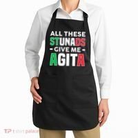 Funny Italian Saying All These Stunads Give Me Agita Apron thumb 2