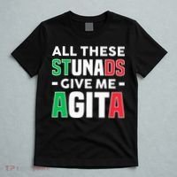 Funny Italian Saying All These Stunads Give Me Agita T-Shirt thumb 5