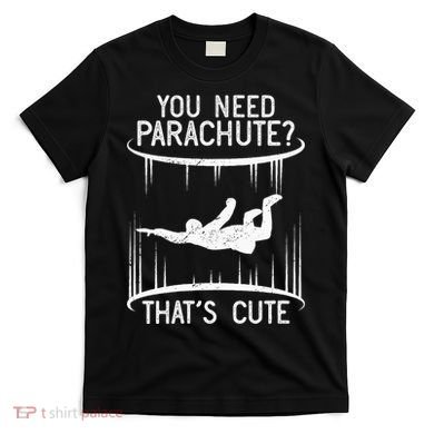 Funny indoor skydiving VNeck T-Shirt