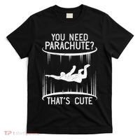 Funny indoor skydiving VNeck T-Shirt thumb 0