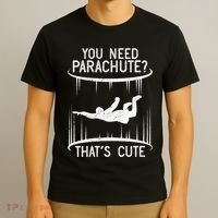 Funny indoor skydiving VNeck T-Shirt thumb 3