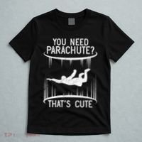 Funny indoor skydiving VNeck T-Shirt thumb 5