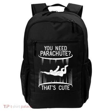 Funny indoor skydiving VNeck Backpack
