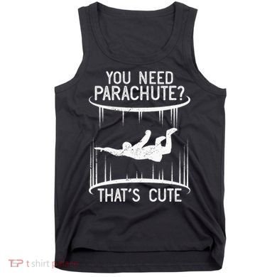 Funny indoor skydiving VNeck Tank Top