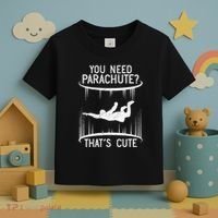 Funny indoor skydiving VNeck Toddler T-Shirt thumb 3