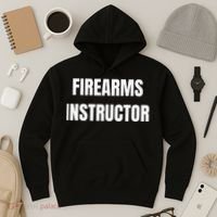 Firearms Instructor Shooting Range Gun Safety Officer Hoodie thumb 3