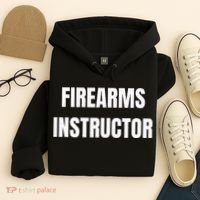 Firearms Instructor Shooting Range Gun Safety Officer Hoodie thumb 4