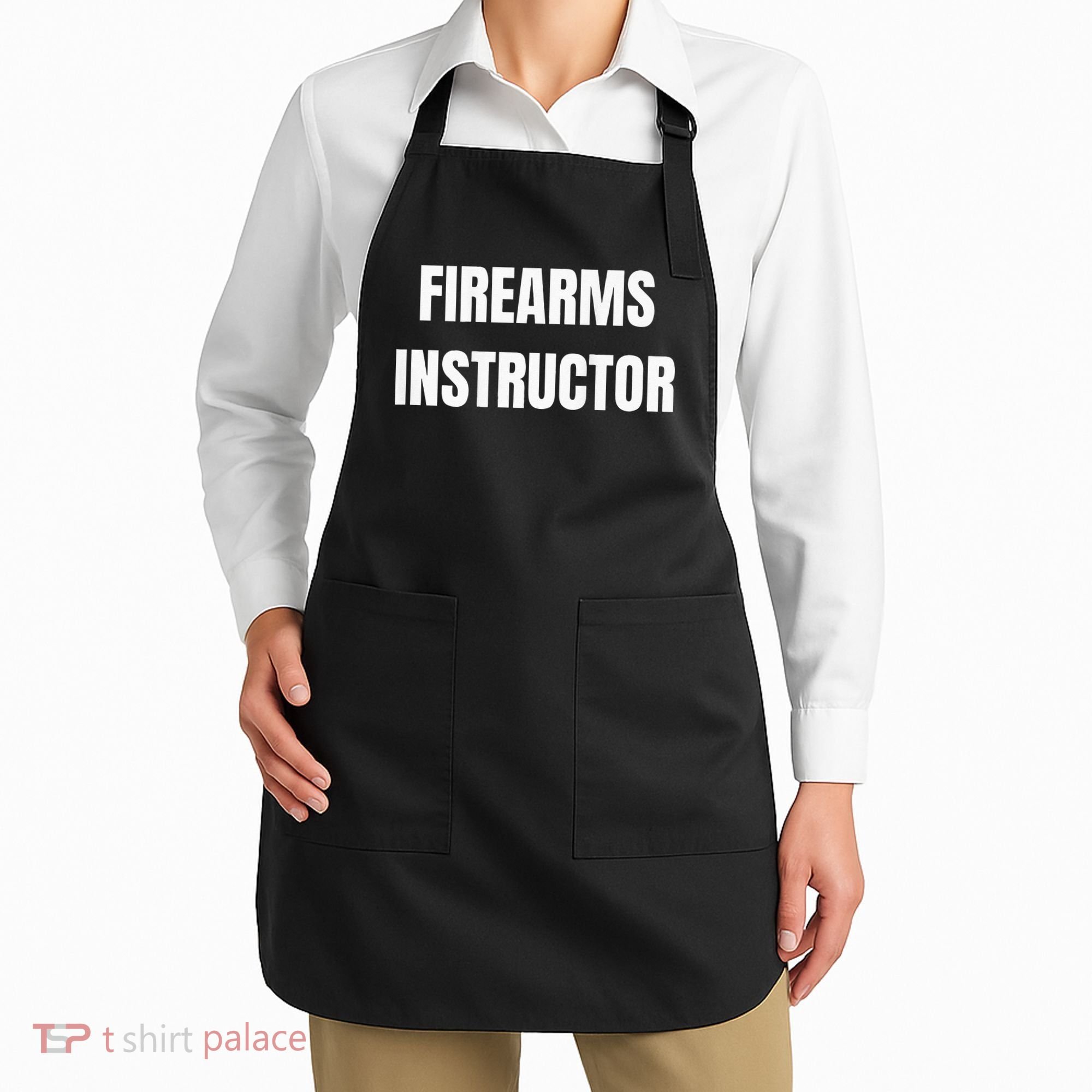 Firearms Instructor Shooting Range Gun Safety Officer Apron