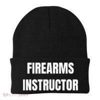Firearms Instructor Shooting Range Gun Safety Officer Beanie thumb 0