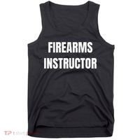 Firearms Instructor Shooting Range Gun Safety Officer Tank Top thumb 0