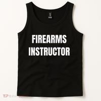 Firearms Instructor Shooting Range Gun Safety Officer Tank Top thumb 2