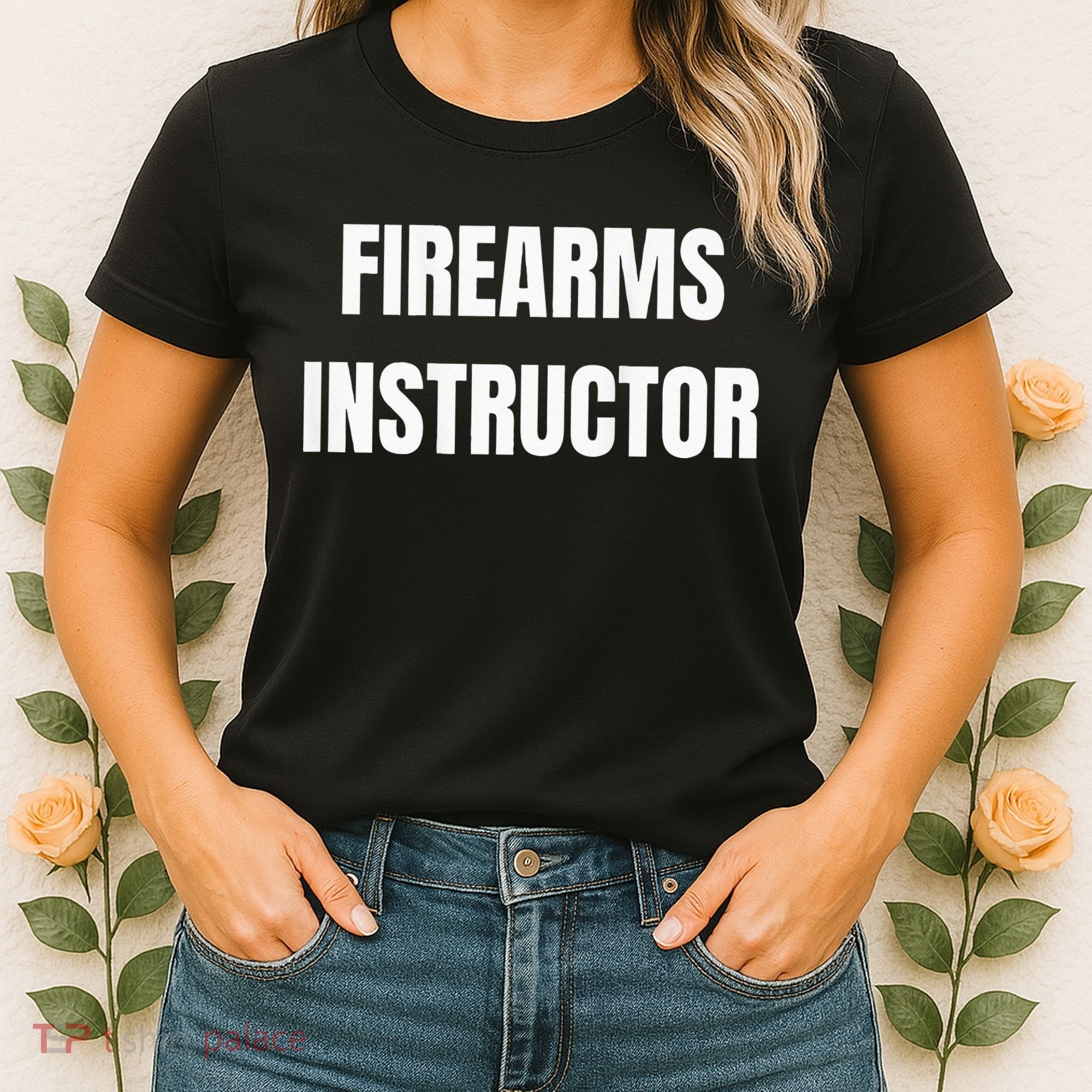 Firearms Instructor Shooting Range Gun Safety Officer Women's T-Shirt