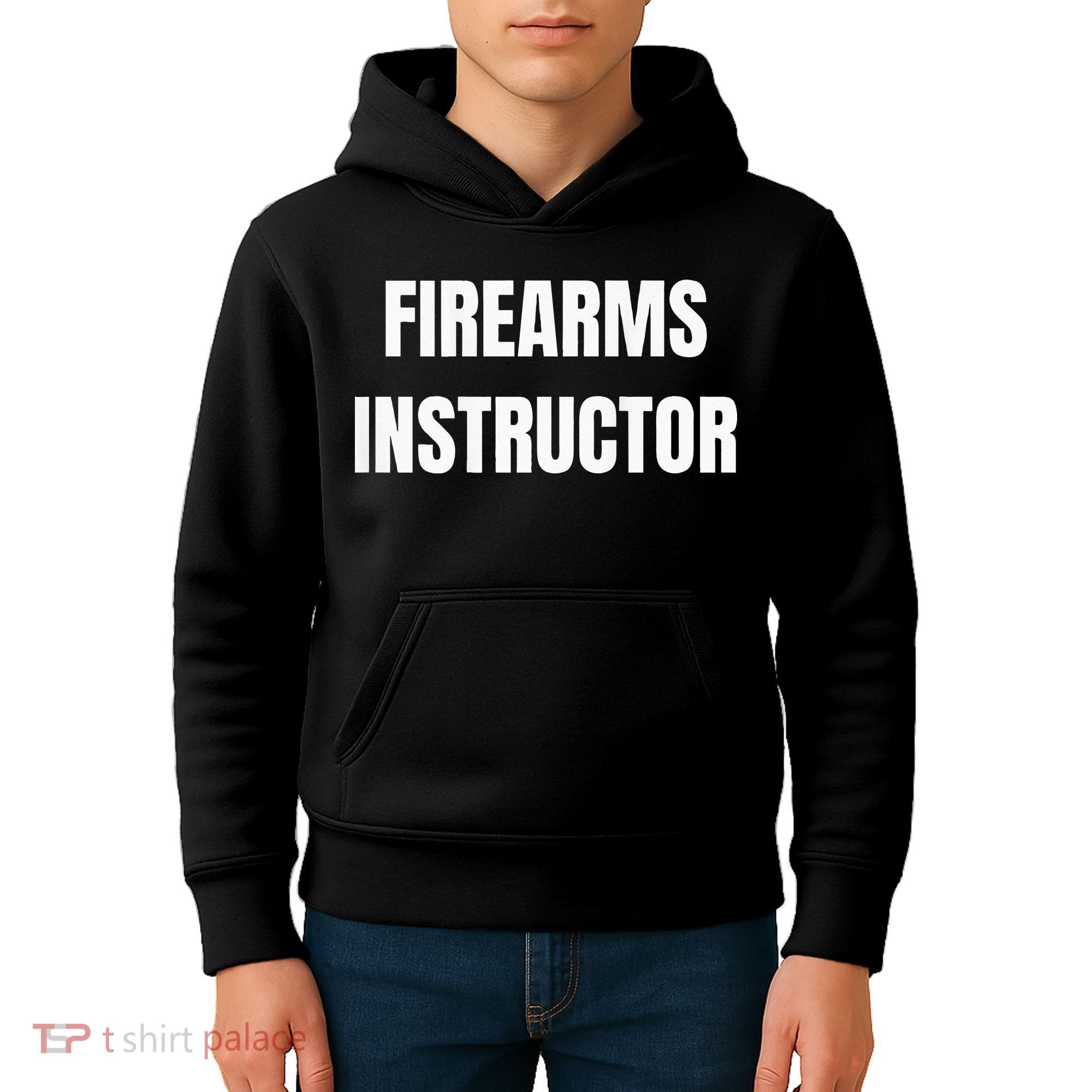 Firearms Instructor Shooting Range Gun Safety Officer Kids Hoodie