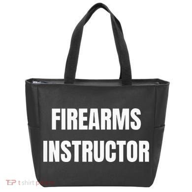 Firearms Instructor Shooting Range Gun Safety Officer Tote Bag