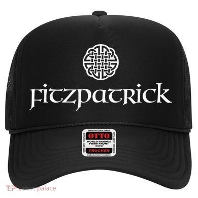 Fitzpatrick Irish Surname Dara Knot Strength Monogram Hat