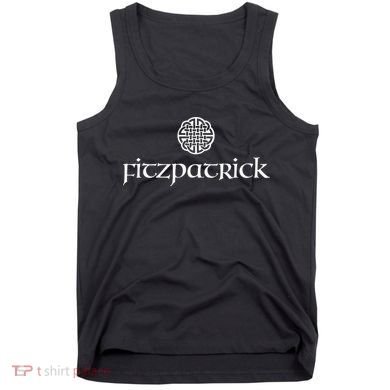 Fitzpatrick Irish Surname Dara Knot Strength Monogram Tank Top