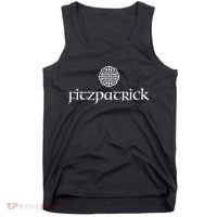 Fitzpatrick Irish Surname Dara Knot Strength Monogram Tank Top thumb 0