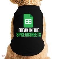 Freak In Spreadsheets Excel Accountant Accounting Doggie Tank thumb 0