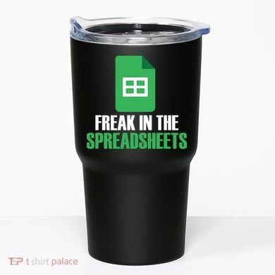 Freak In Spreadsheets Excel Accountant Accounting Tumbler