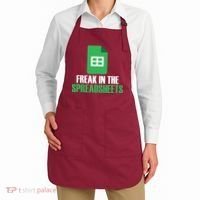 Freak In Spreadsheets Excel Accountant Accounting Apron thumb 2