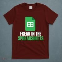 Freak In Spreadsheets Excel Accountant Accounting T-Shirt thumb 5