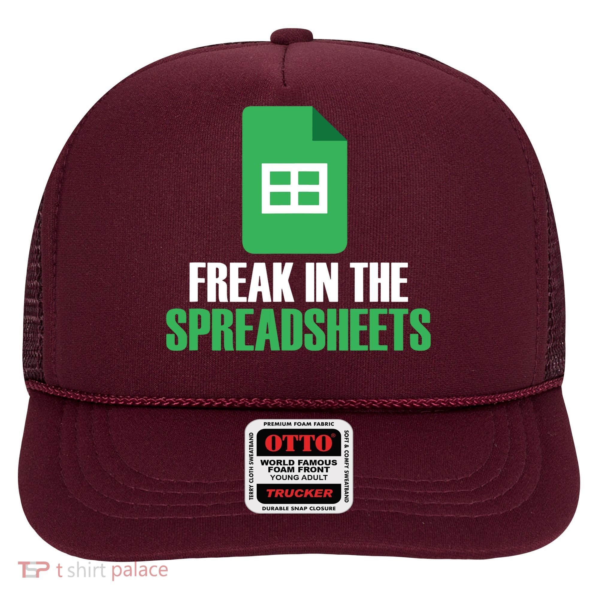 Freak In Spreadsheets Excel Accountant Accounting Hat