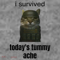 Funny I Survived TodayS Tummy Ache Toddler Hoodie thumb 2