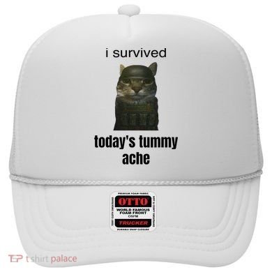 Funny I Survived TodayS Tummy Ache Hat