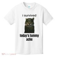 Funny I Survived TodayS Tummy Ache Kids T-Shirt thumb 0