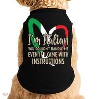 Funny Italian Sayings Im Italian Doggie Tank thumb 0
