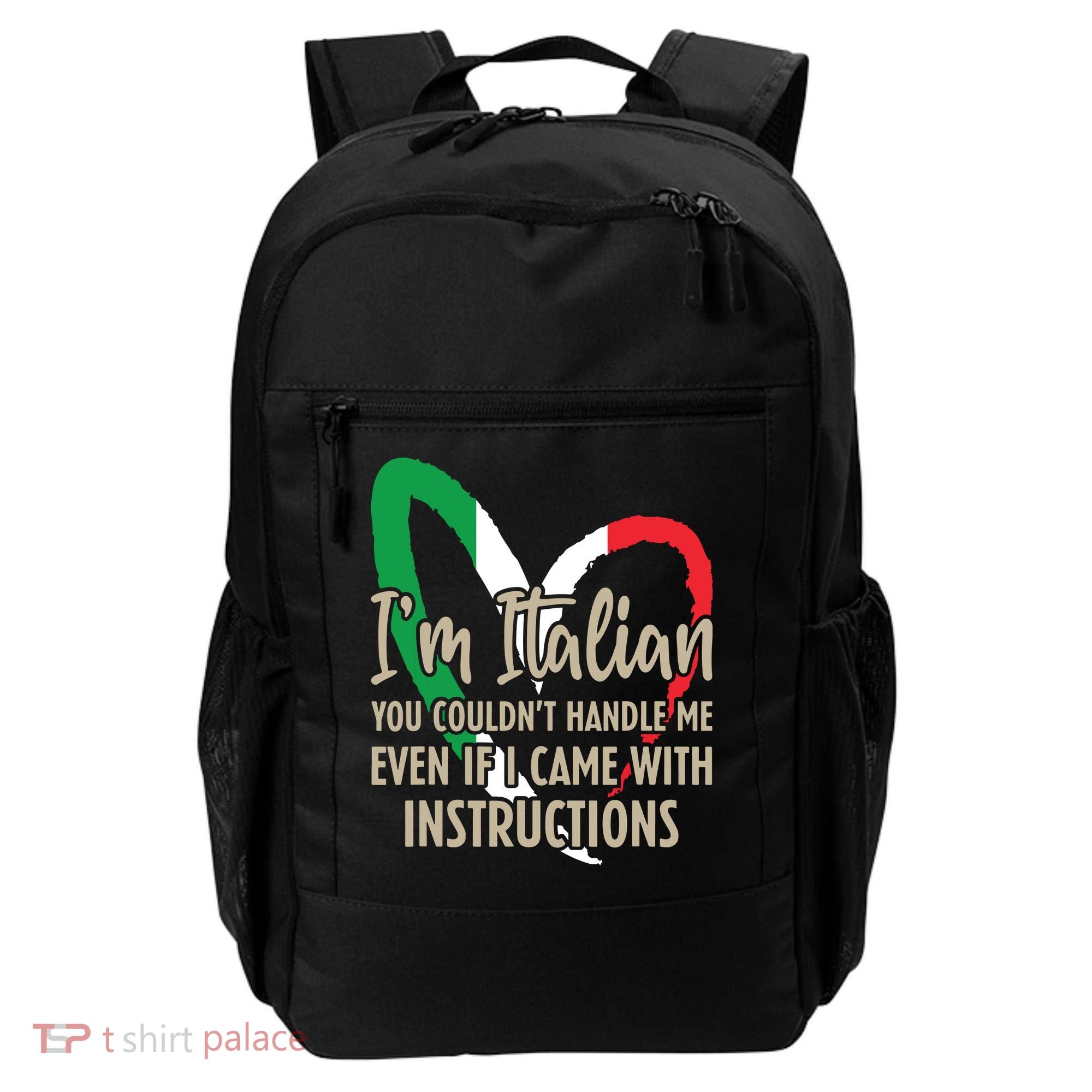 Funny Italian Sayings Im Italian Backpack