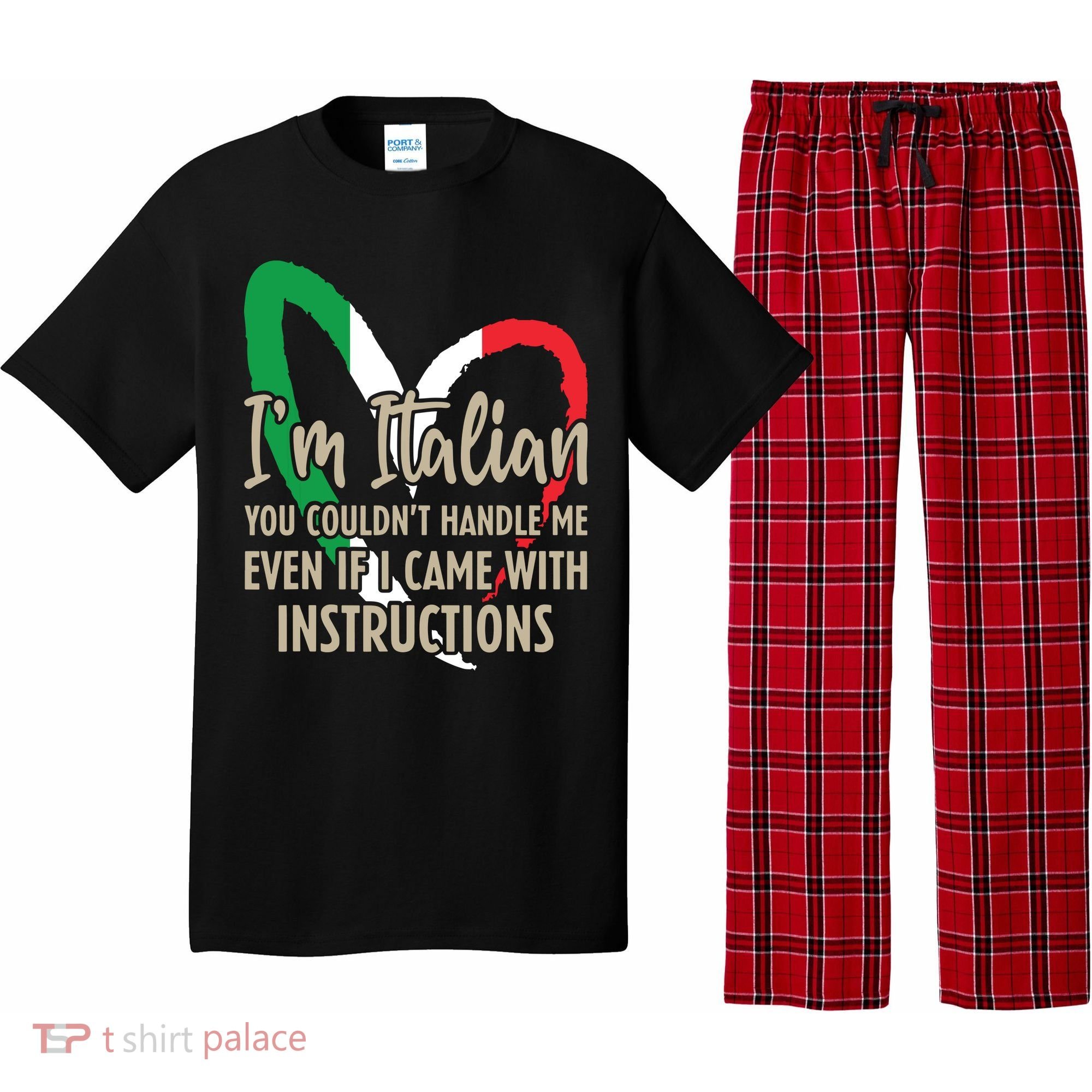 Funny Italian Sayings Im Italian Pajama Set