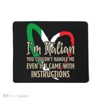 Funny Italian Sayings Im Italian Mousepad thumb 0