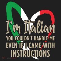 Funny Italian Sayings Im Italian Hat thumb 2
