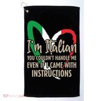 Funny Italian Sayings Im Italian Golf Towel thumb 0